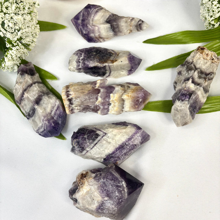 Chevron Amethyst Rough Point- AME1-7