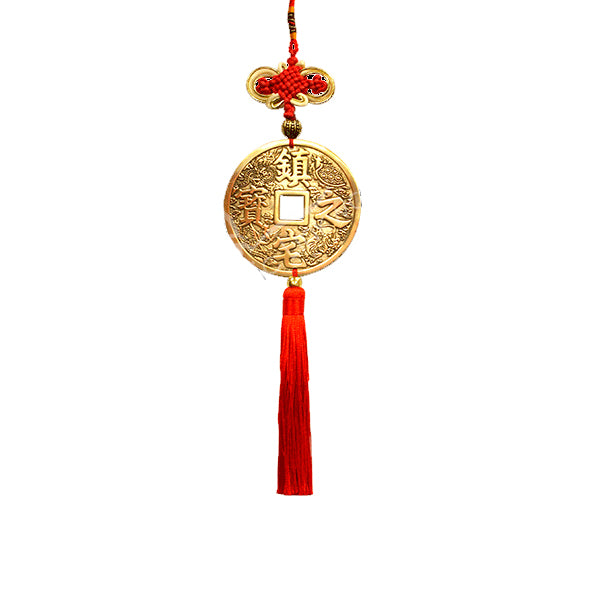 Feng Shui Coin Wall Hanging for Prosperity