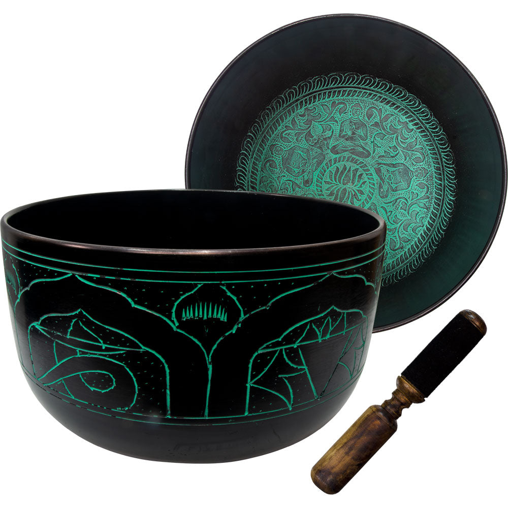 Singing Bowl 10" - Dhyani Buddhas