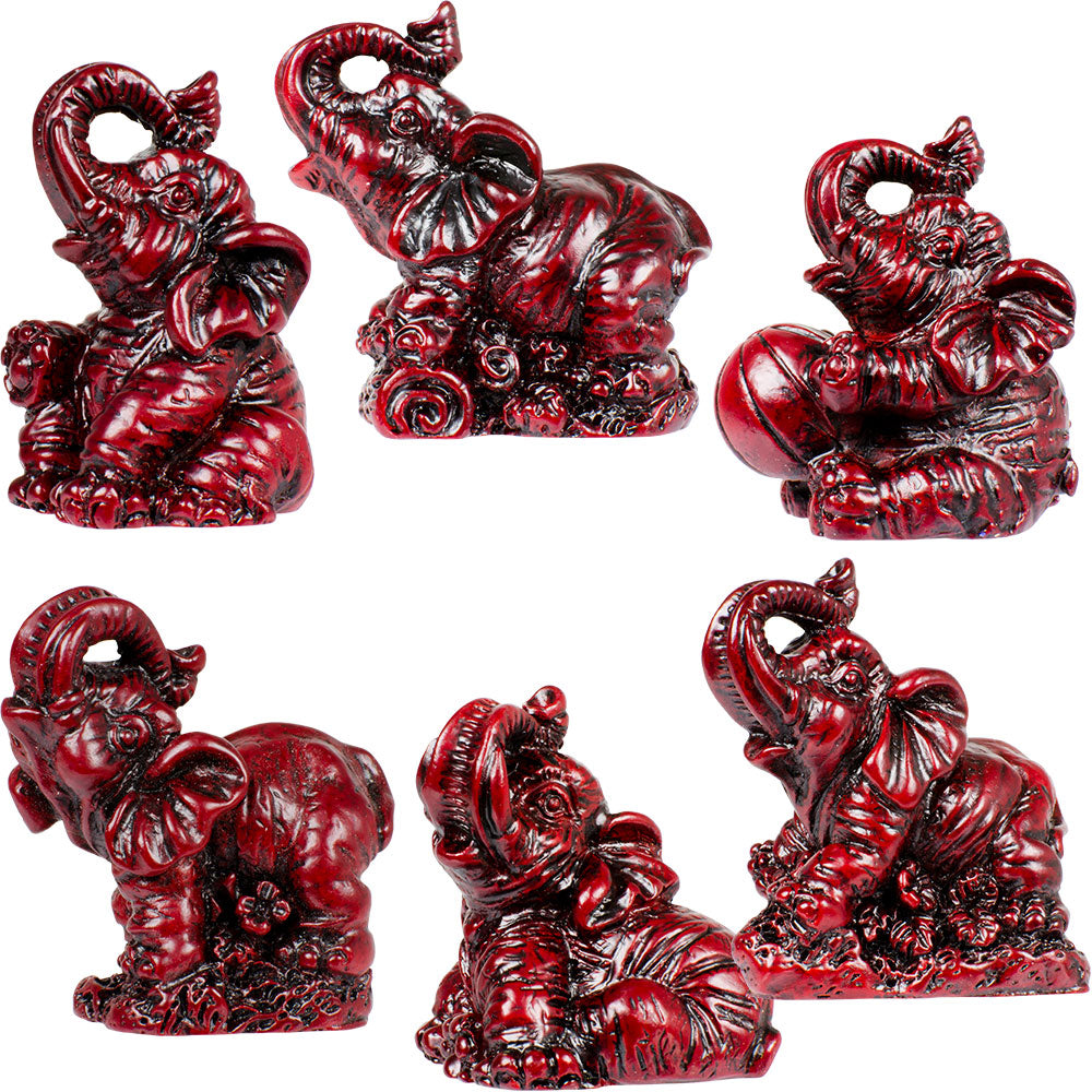 Feng Shui Red Elephant