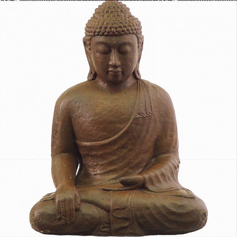Budda Touching Earth Volcanic Stone
