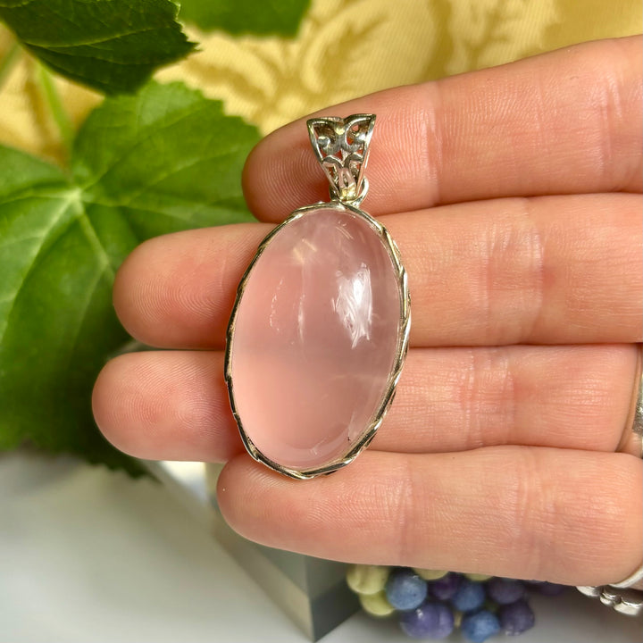 Rose Quartz Pendant -SB04