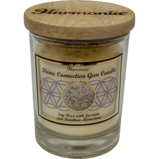 Clearance Soy Candle - Rainbow Moonstone