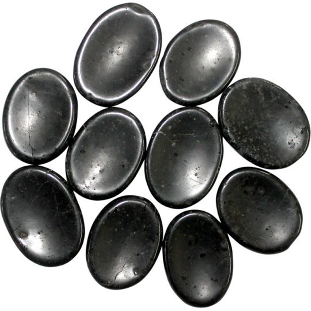 Black Tourmaline Worry Stone
