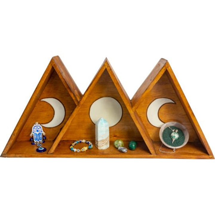 Altar Shelf Triple Moon