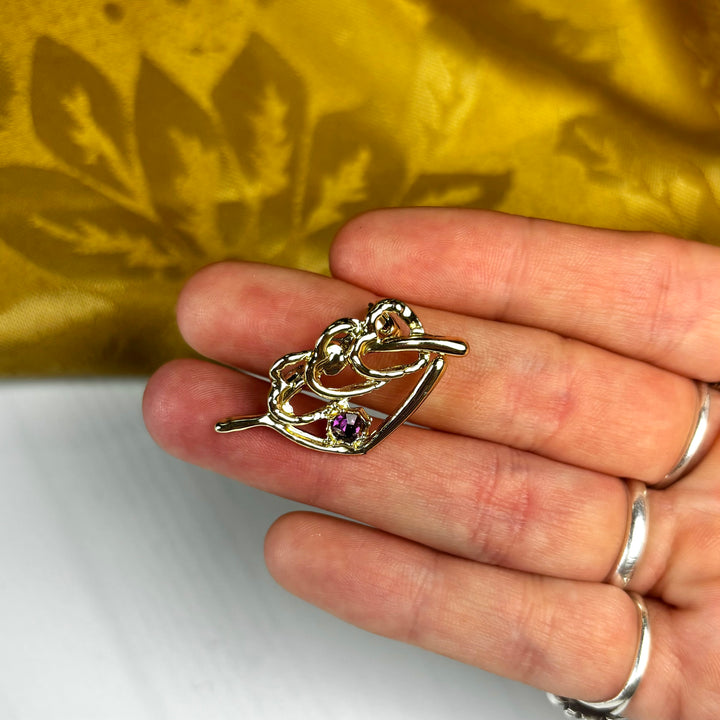 3 Heart  Pin-LC031