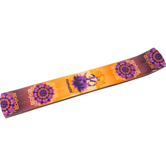 Wooden Incense Holder - Om Namaste