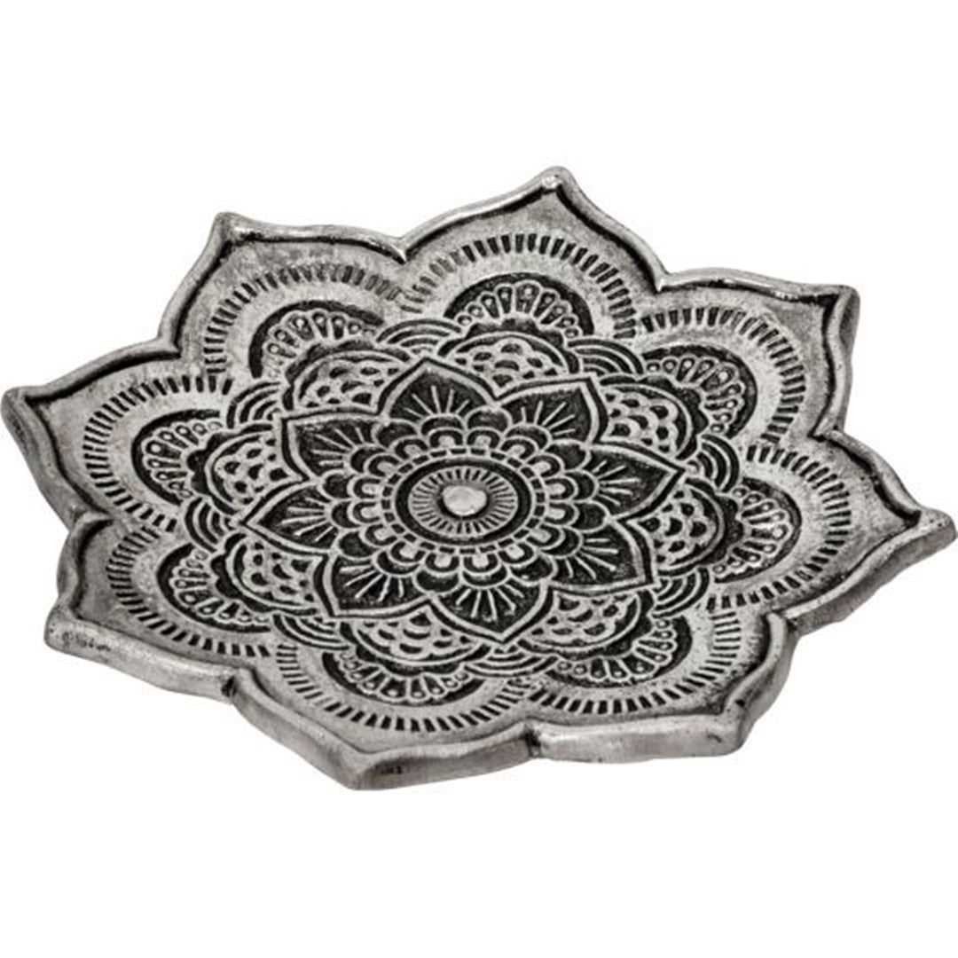 Aluminum Incense Holder Lotus Flower