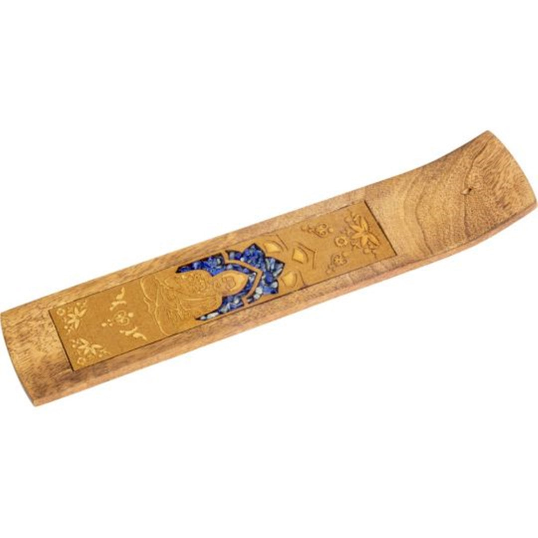 Etched Incense Burner-stick-Sodalite