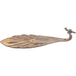Peacock Incense Burner-Terra Cotta