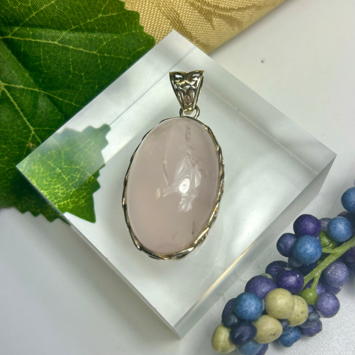 Rose Quartz Pendant -SB04