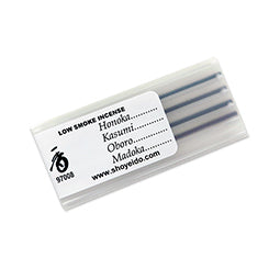 Low Smoke Incense Sampler-Shoyeido