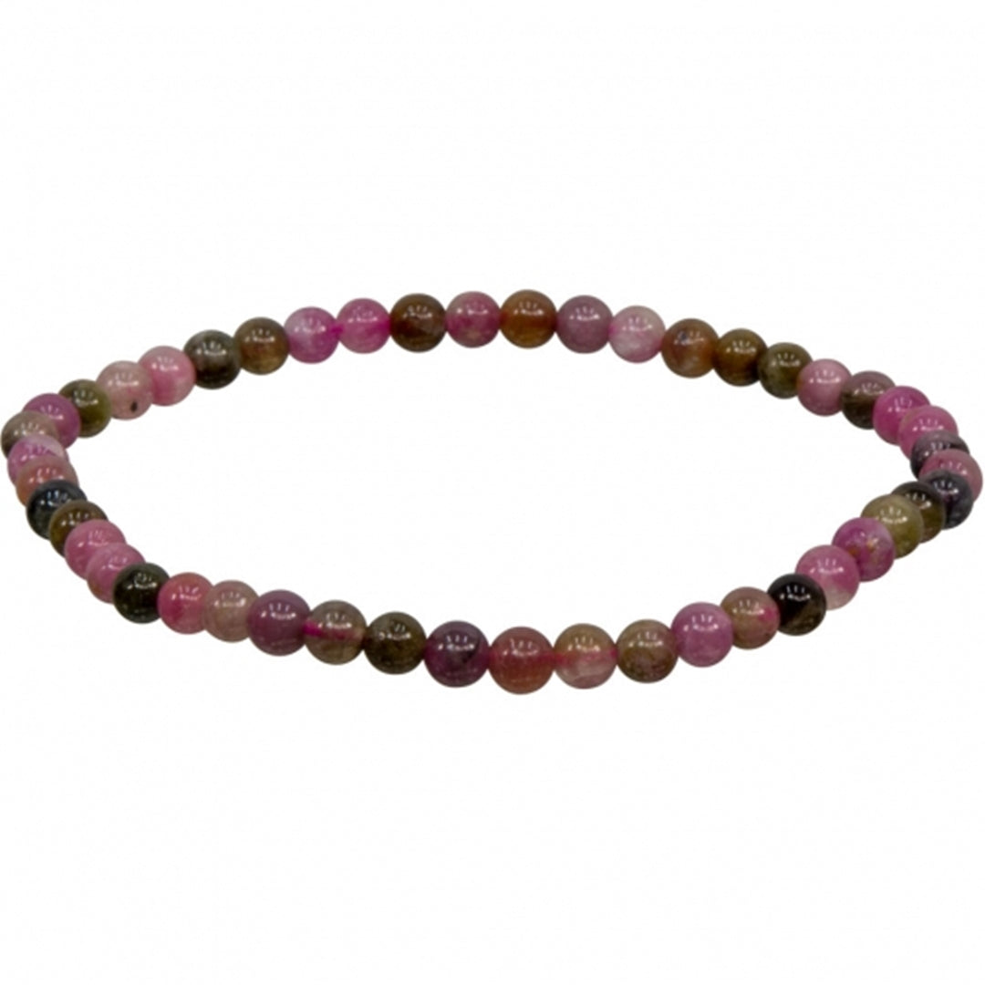 Pink Tourmaline (4mm) Bracelet