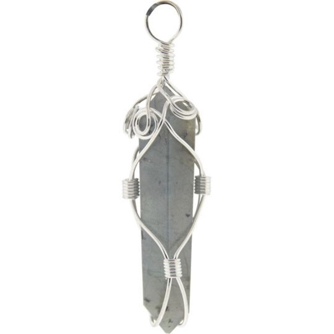 Labradorite Point Pendant