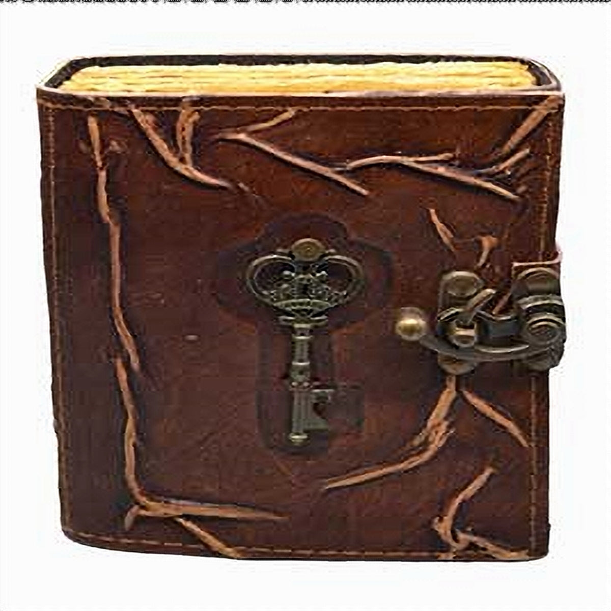 Key Leather Journal with Latch