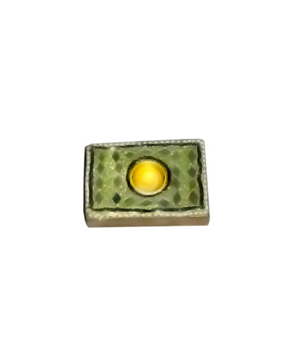 Green Jeweled Cone Burner