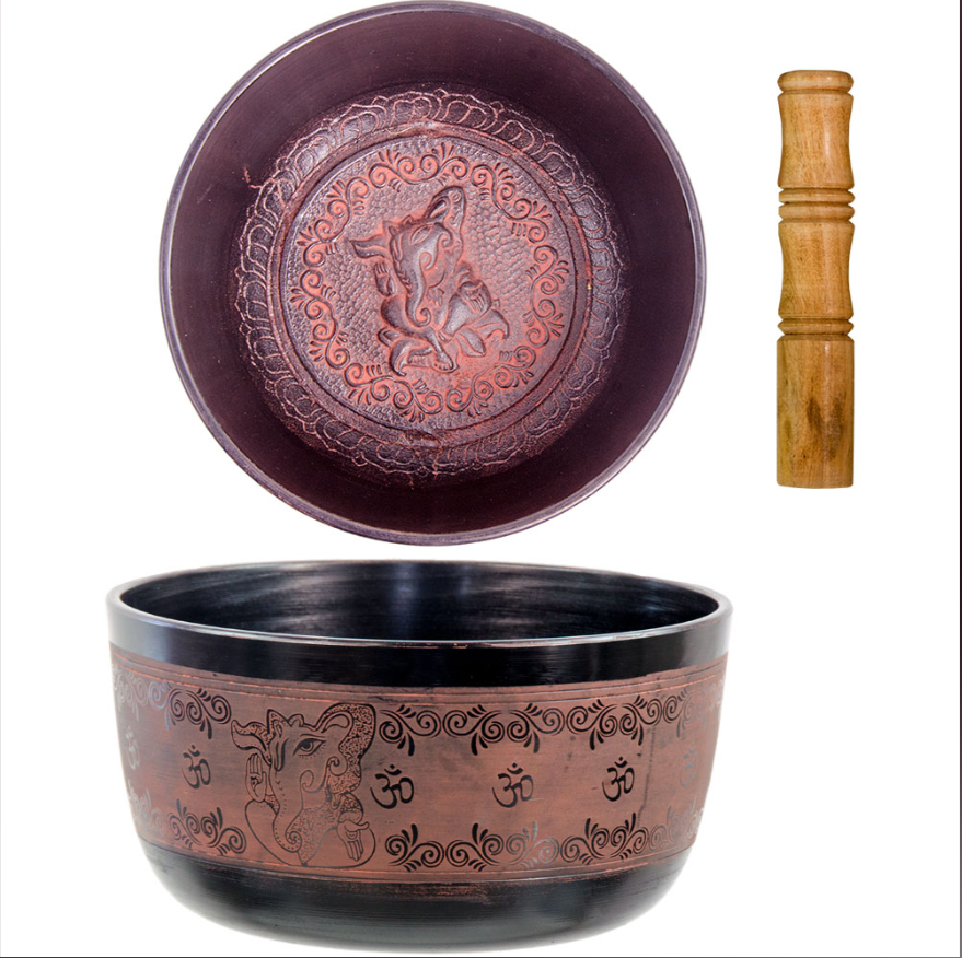 Singing Bowl 6" - Ganesha