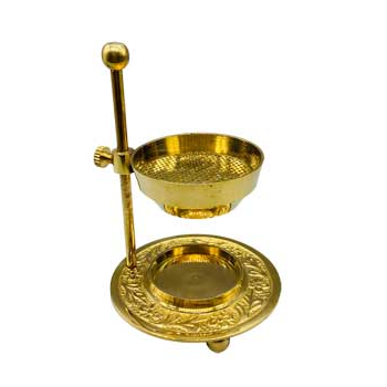 4" Brass Resin Burner-adj