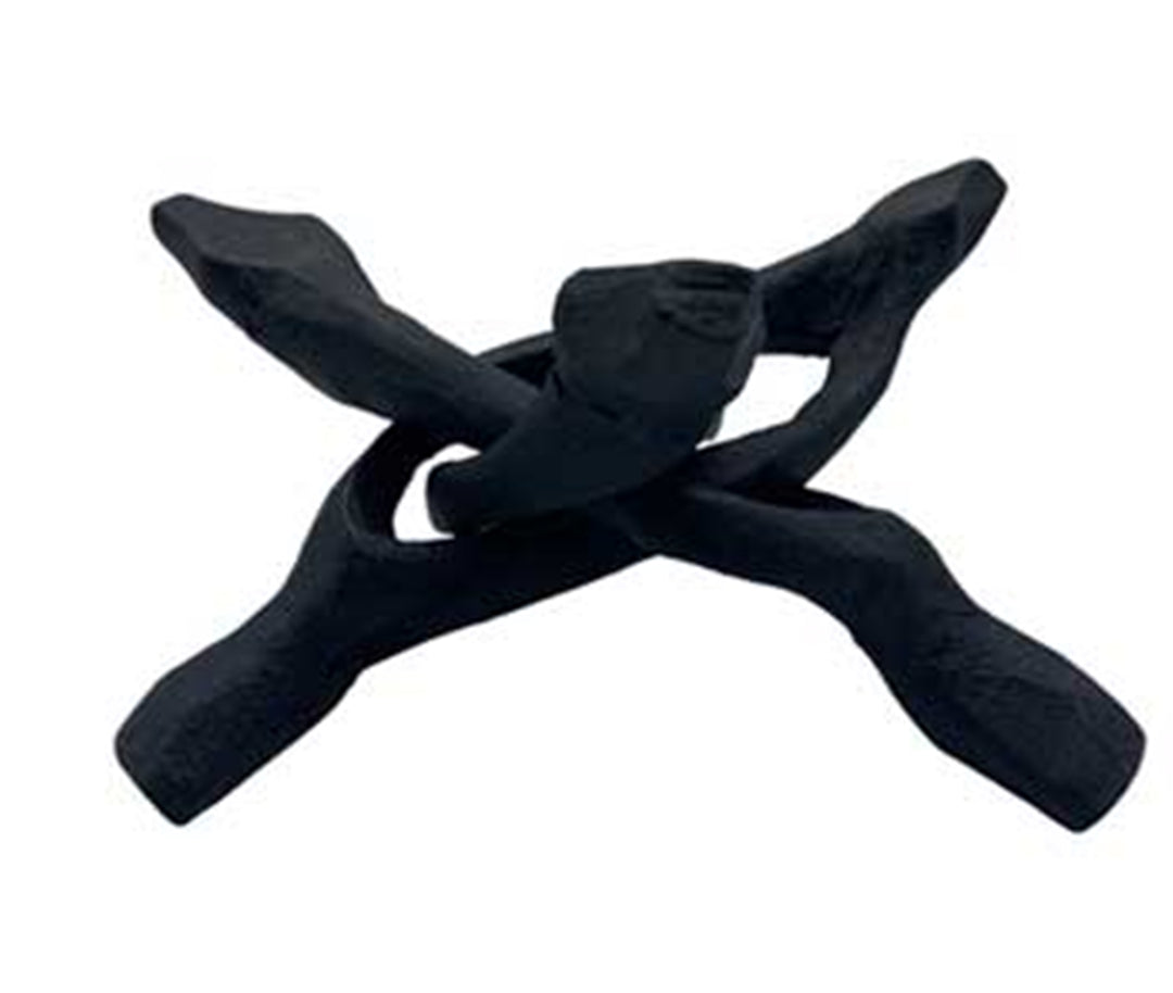 Wooden Tripod - 4" black