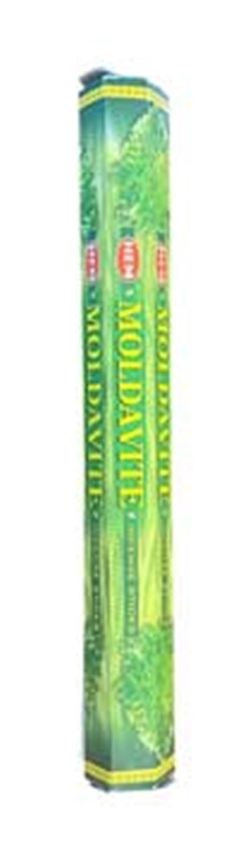 HEM Moldavite Incense (20gr Hex Pack)