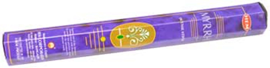 Hem Myrrh Incense (20gr Hex Pack)