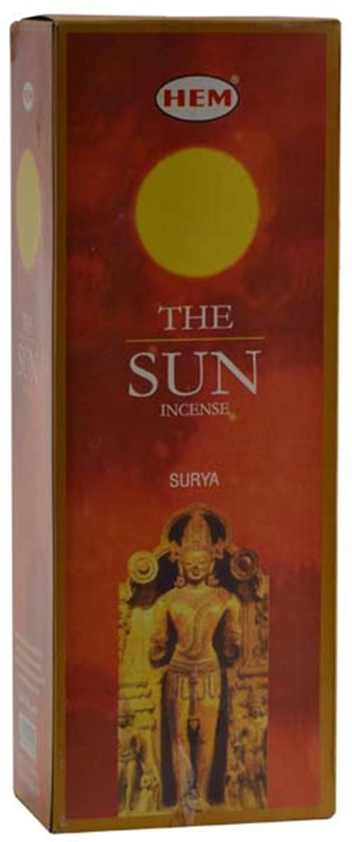 Hem Sun Incense Hex Pack (20gr)
