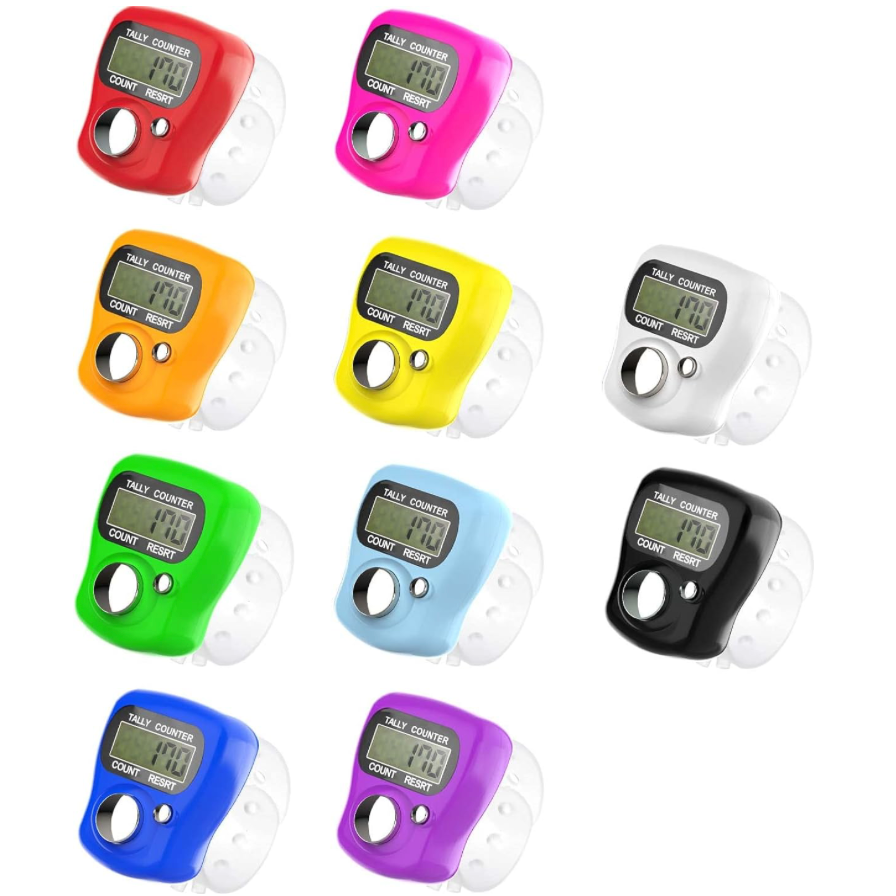 Mantra Counter Ring (various colors)