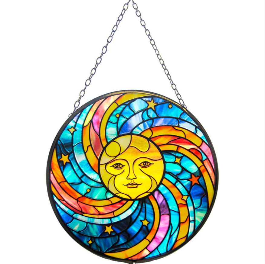 Glass Suncatcher Celestial Sun