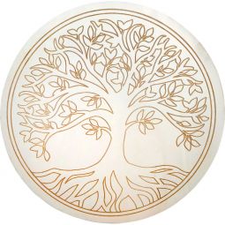 Wood Crystal Grid-Tree of Life