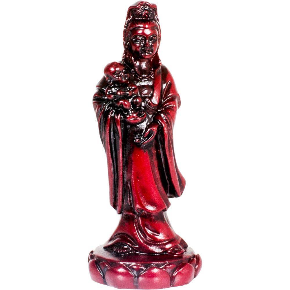 Quan Yin 3" Red