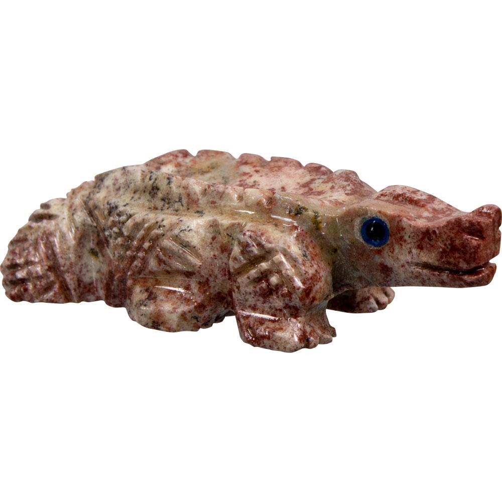 Spirit Animal - Crocodile, 1.25-inch (Dolomite)