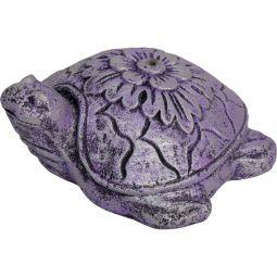 Lotus Turtle Incense Burner Volcanic Stone