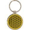 Metal Key Ring - Flower of Life