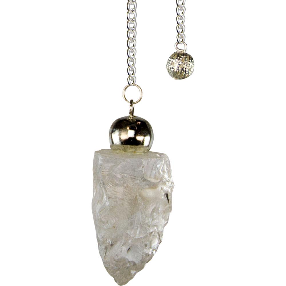 Rough Pendulum - Clear Quartz P33