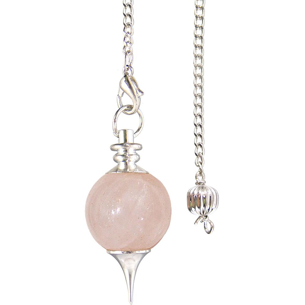 Rose Quartz Sephoroton Pendulum (P3)