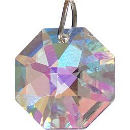 Faceted Octagon Prism 28mm
