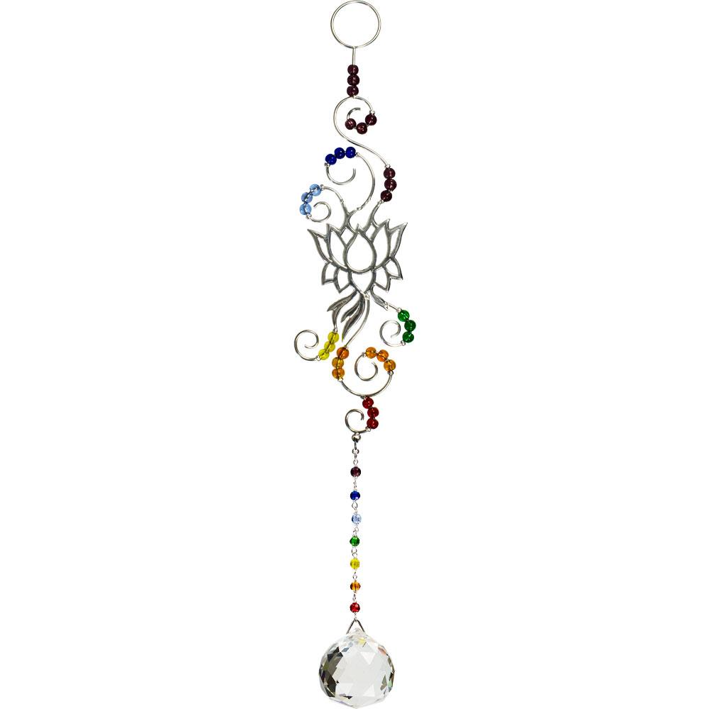 Wire Hanging Crystal