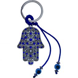 Evil Eye keychain- Fatima/Gems