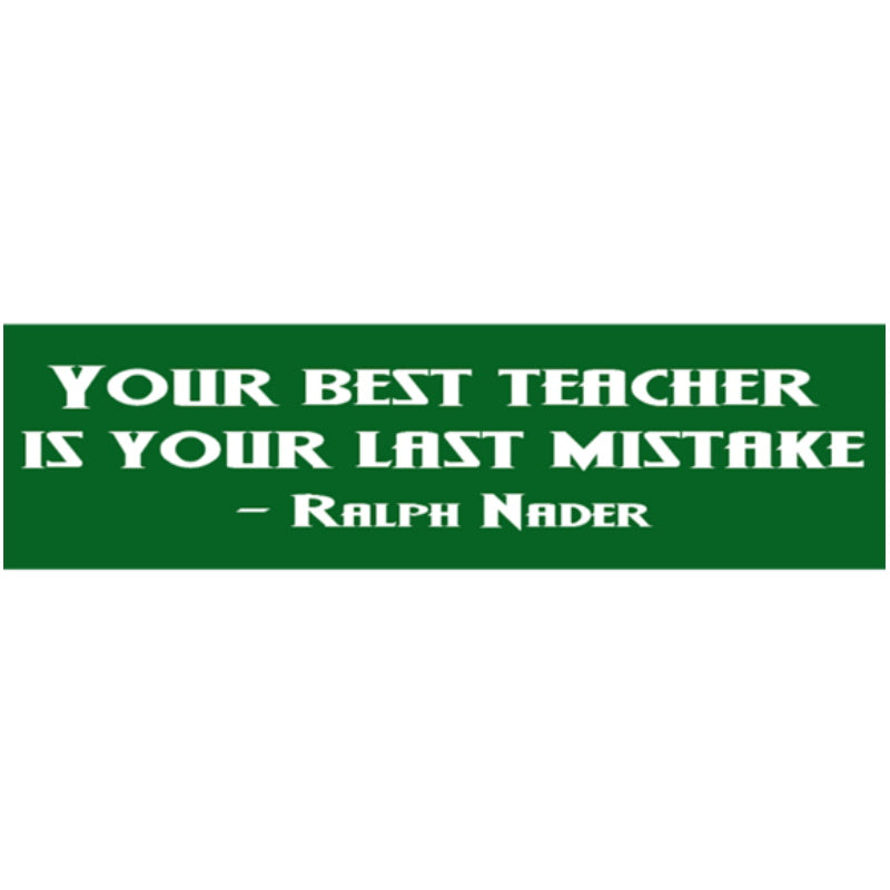 Best Teacher Bumper Sticker (G-4)