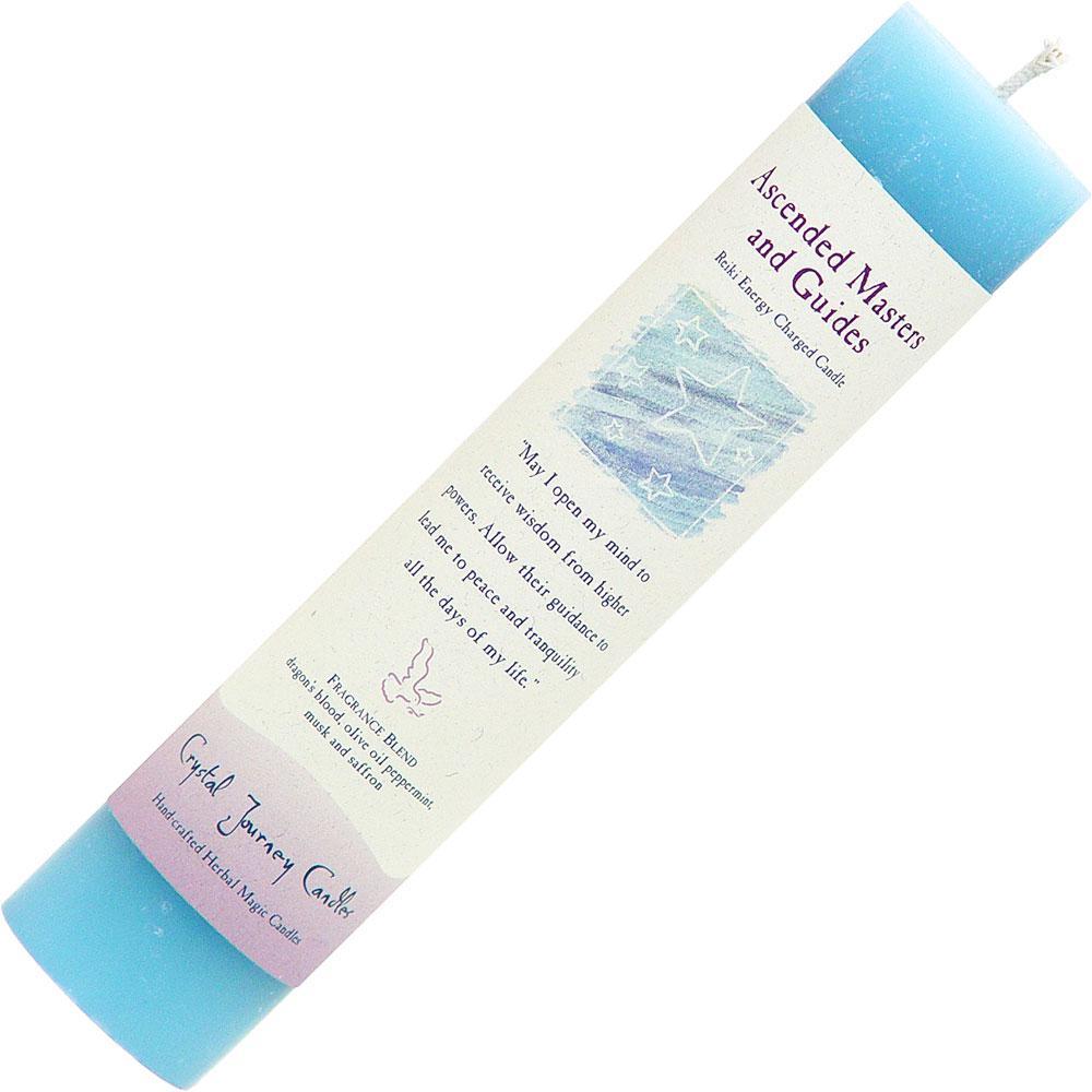 Ascended Masters - Pillar Candle - Reiki Charged and Herbally Infused