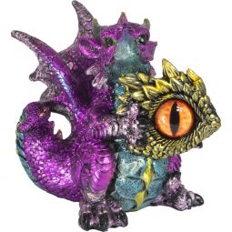 Purple Dragon with Dragon Eye
