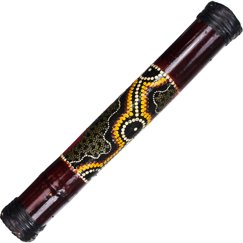 Brown Painted Rainstick - Small 16"