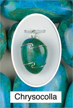 Chrysocolla Wrapped Pendant