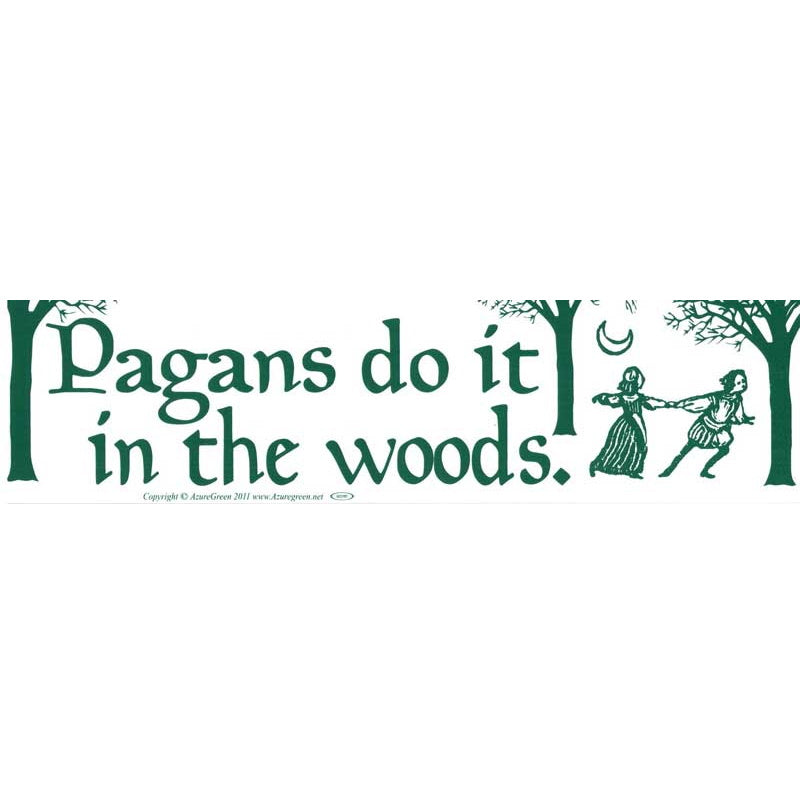 Pagan Woods Bumper Sticker (K-12)