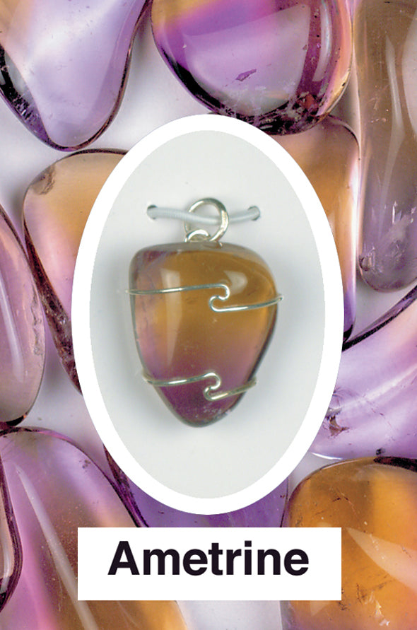 Ametrine Wrapped Pendant
