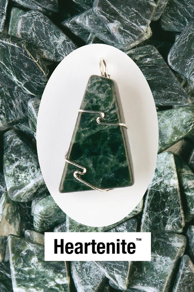 Heartenite - Wrapped Pendant