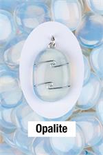 Opalite Wrapped Pendant