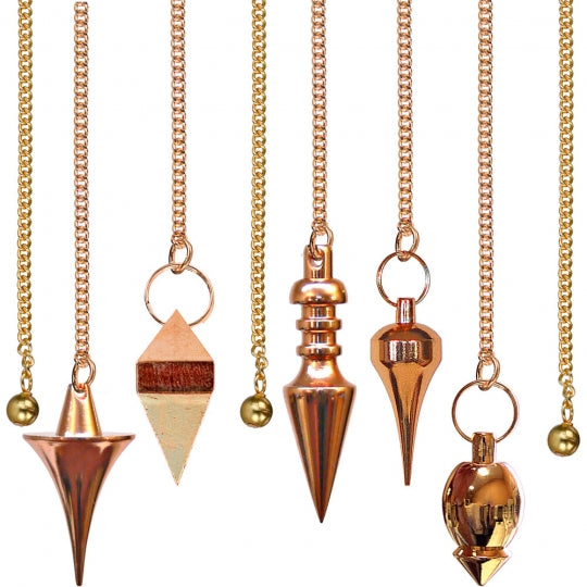 Copper Pendulum - Assorted shapes P61