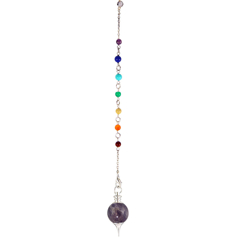 Chakra Amethyst Sephoroton Pendulum (P11)