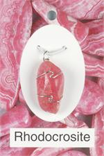 Rhodocrosite Wrapped Pendant